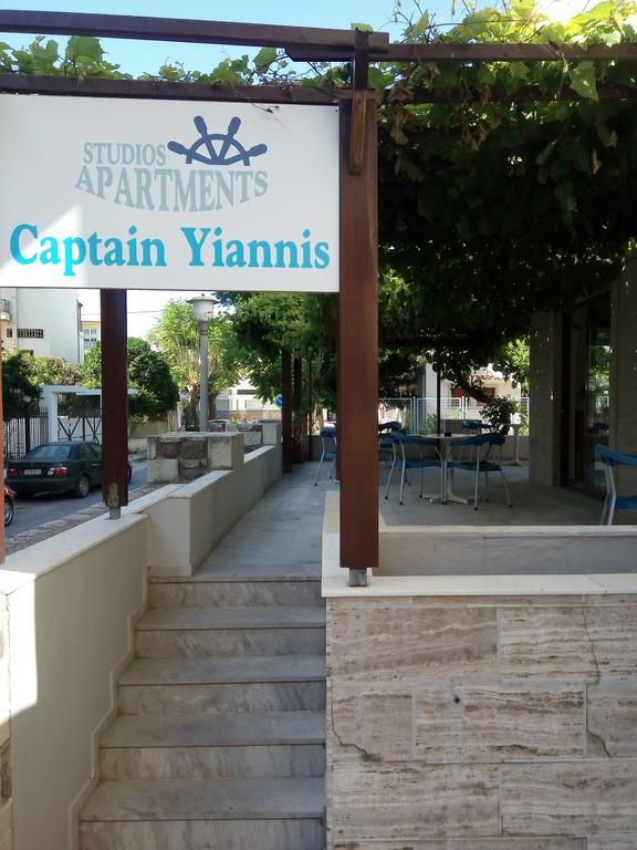 Captain Yiannis Studios & Apartments Kos Exteriör bild